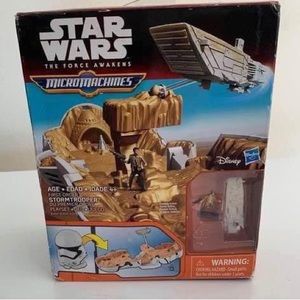 Play Set Star Wars micromachines The Force Awakens Stormtrooper Disney